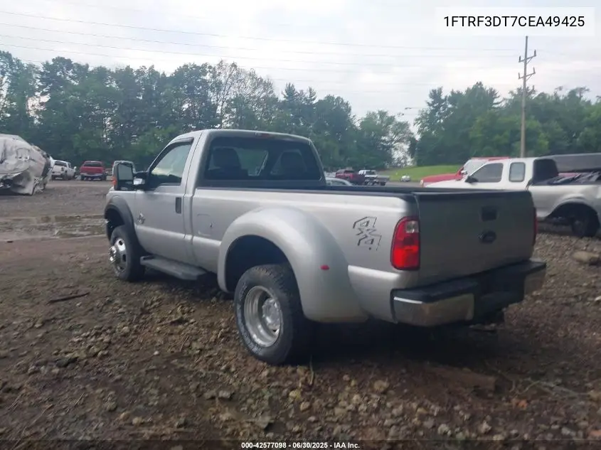 2012 Ford F-350 Xl VIN: 1FTRF3DT7CEA49425 Lot: 42577098