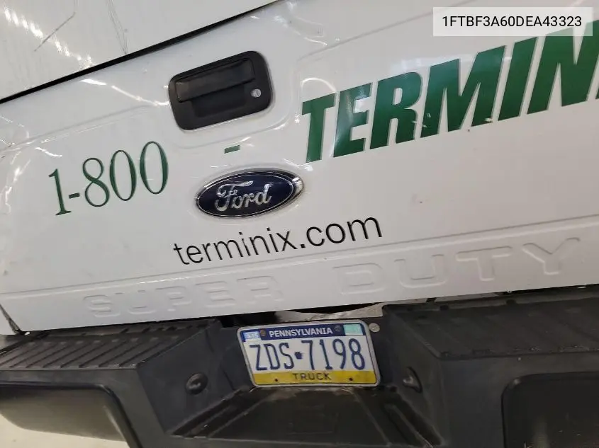 2013 Ford F350 Super Duty VIN: 1FTBF3A60DEA43323 Lot: 42635471