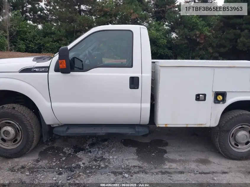 2014 Ford F350 Super Duty VIN: 1FTBF3B65EEB53963 Lot: 42623551