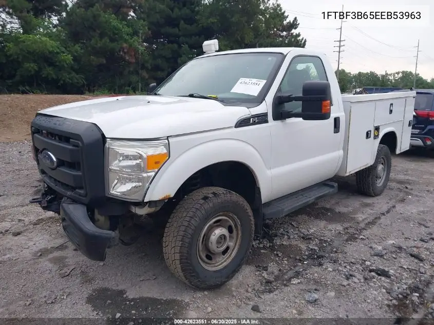2014 Ford F350 Super Duty VIN: 1FTBF3B65EEB53963 Lot: 42623551