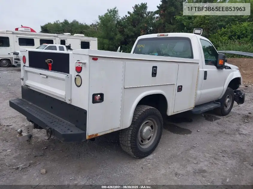 2014 Ford F350 Super Duty VIN: 1FTBF3B65EEB53963 Lot: 42623551