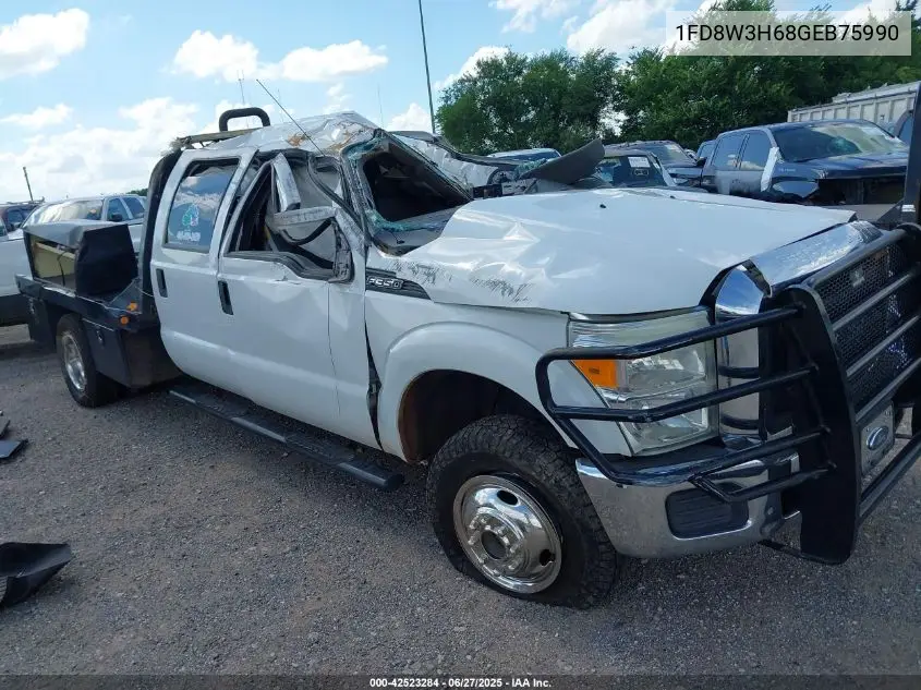 2016 Ford F-350 Chassis Xl VIN: 1FD8W3H68GEB75990 Lot: 42523284