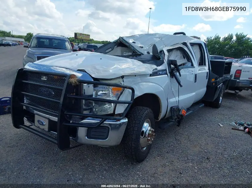 2016 Ford F-350 Chassis Xl VIN: 1FD8W3H68GEB75990 Lot: 42523284