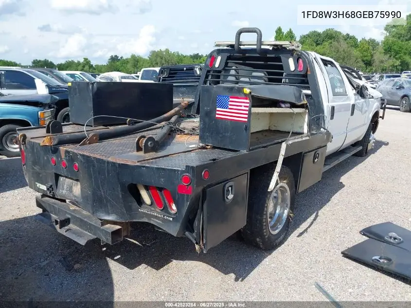 2016 Ford F-350 Chassis Xl VIN: 1FD8W3H68GEB75990 Lot: 42523284