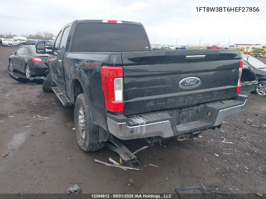 2017 Ford F350 Super Duty VIN: 1FT8W3BT6HEF27856 Lot: 12304612