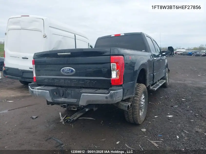 2017 Ford F350 Super Duty VIN: 1FT8W3BT6HEF27856 Lot: 12304612