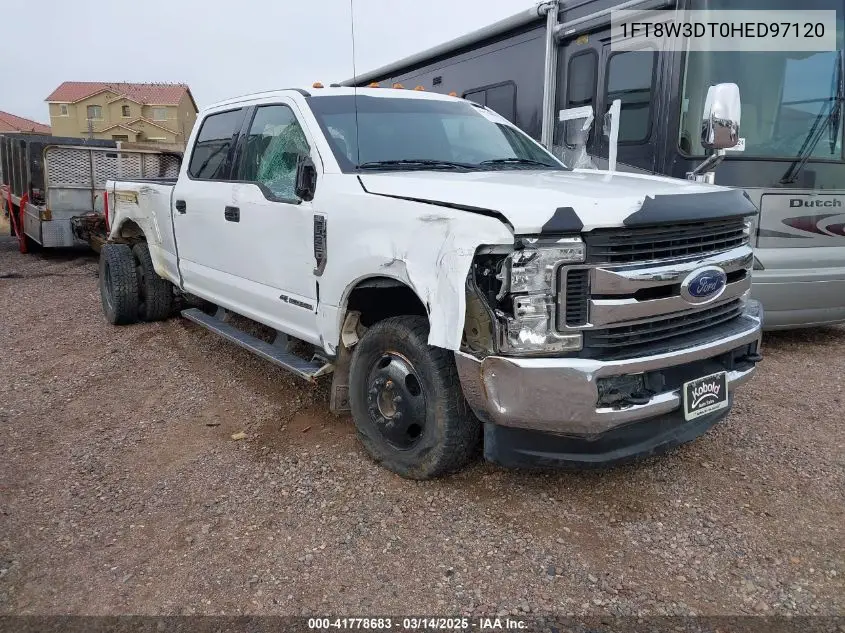 2017 Ford F-350 Xlt VIN: 1FT8W3DT0HED97120 Lot: 41778683