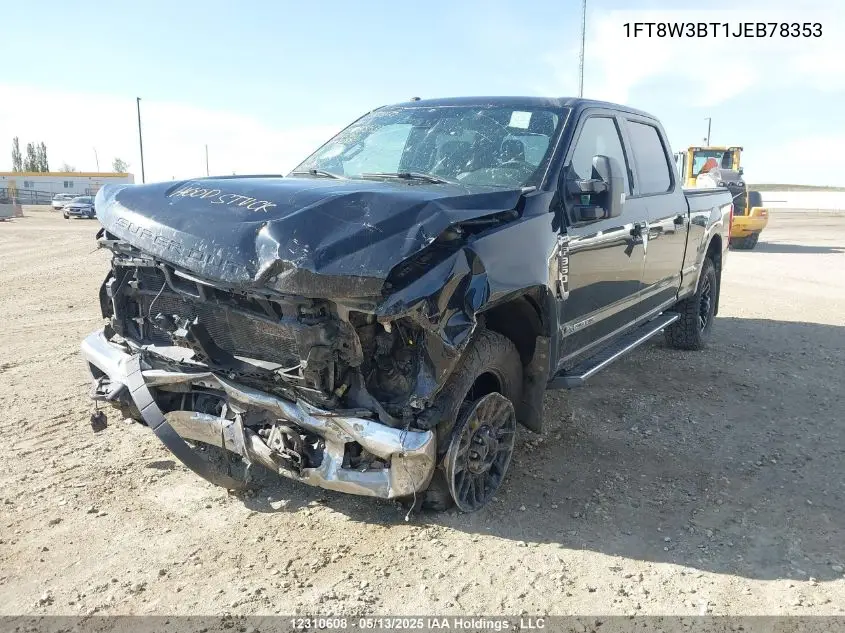 2018 Ford F-350 Lariat VIN: 1FT8W3BT1JEB78353 Lot: 12310608X