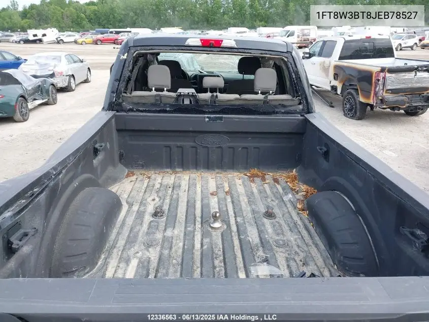 2018 Ford F-350 Xlt VIN: 1FT8W3BT8JEB78527 Lot: 12336563