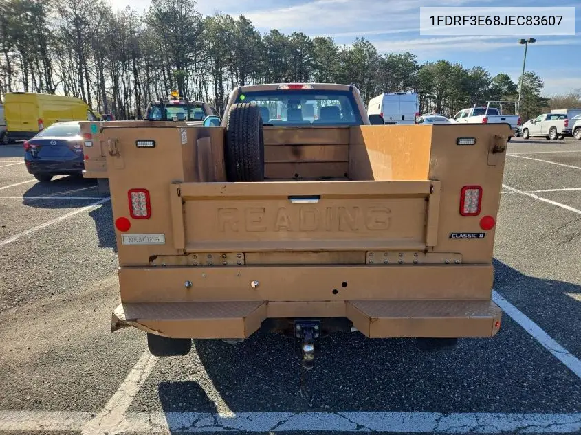 2018 Ford F350 Super Duty VIN: 1FDRF3E68JEC83607 Lot: 42260332