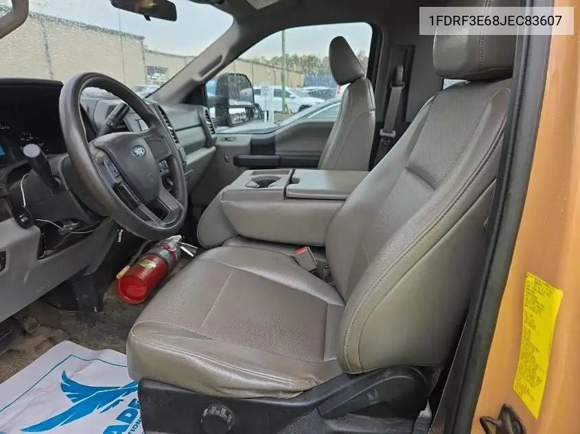 2018 Ford F350 Super Duty VIN: 1FDRF3E68JEC83607 Lot: 42260332