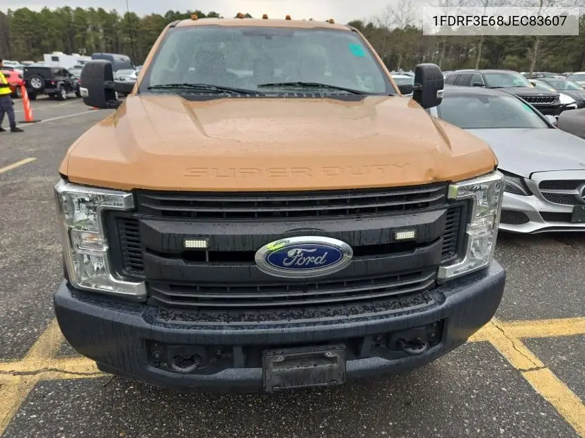 2018 Ford F350 Super Duty VIN: 1FDRF3E68JEC83607 Lot: 42260332