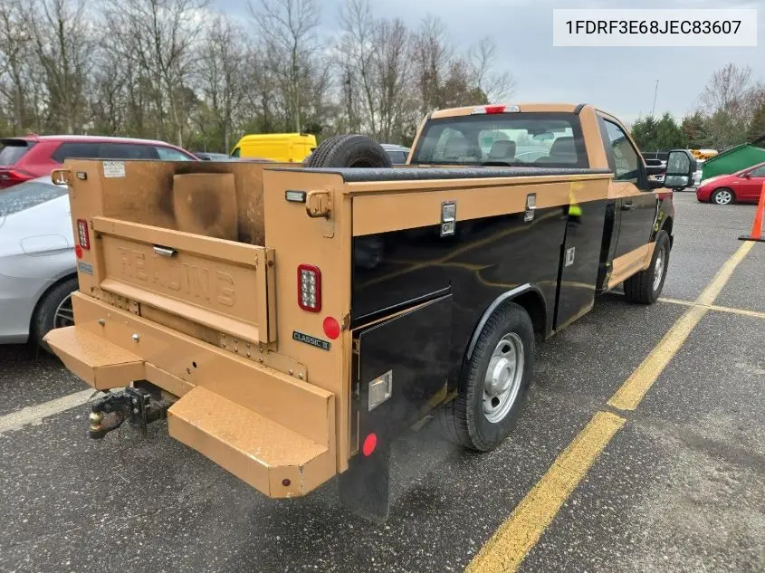 2018 Ford F350 Super Duty VIN: 1FDRF3E68JEC83607 Lot: 42260332