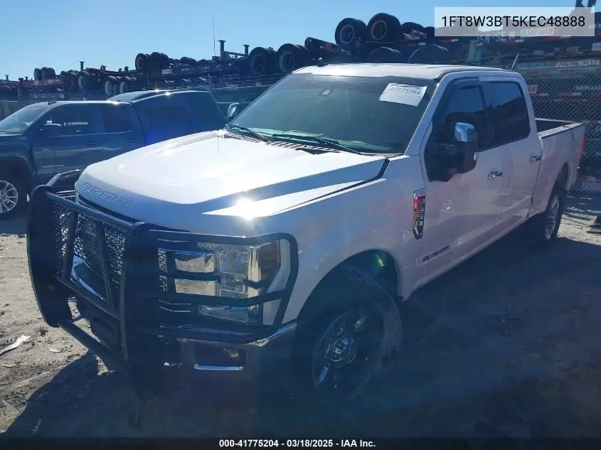 2019 Ford F-350 Lariat VIN: 1FT8W3BT5KEC48888 Lot: 41775204