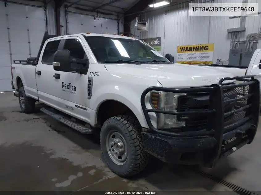 2019 Ford F-350 Xl VIN: 1FT8W3BTXKEE59648 Lot: 42173231
