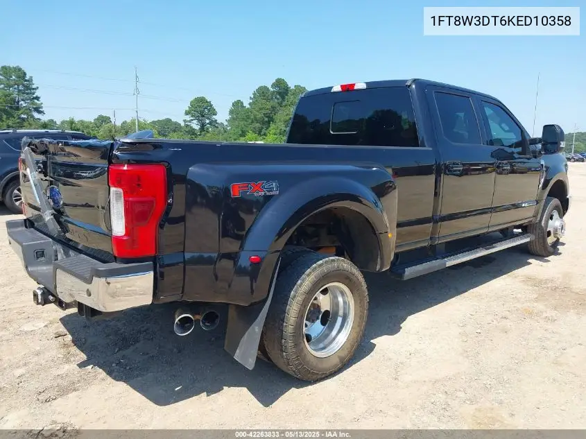 2019 Ford F-350 Lariat VIN: 1FT8W3DT6KED10358 Lot: 42263833