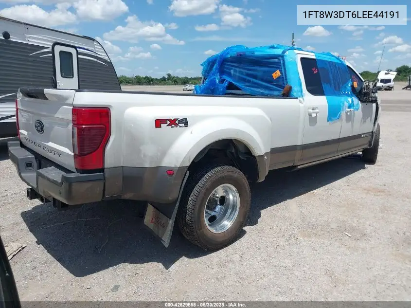 1FT8W3DT6LEE44191 2020 Ford F-350 King Ranch
