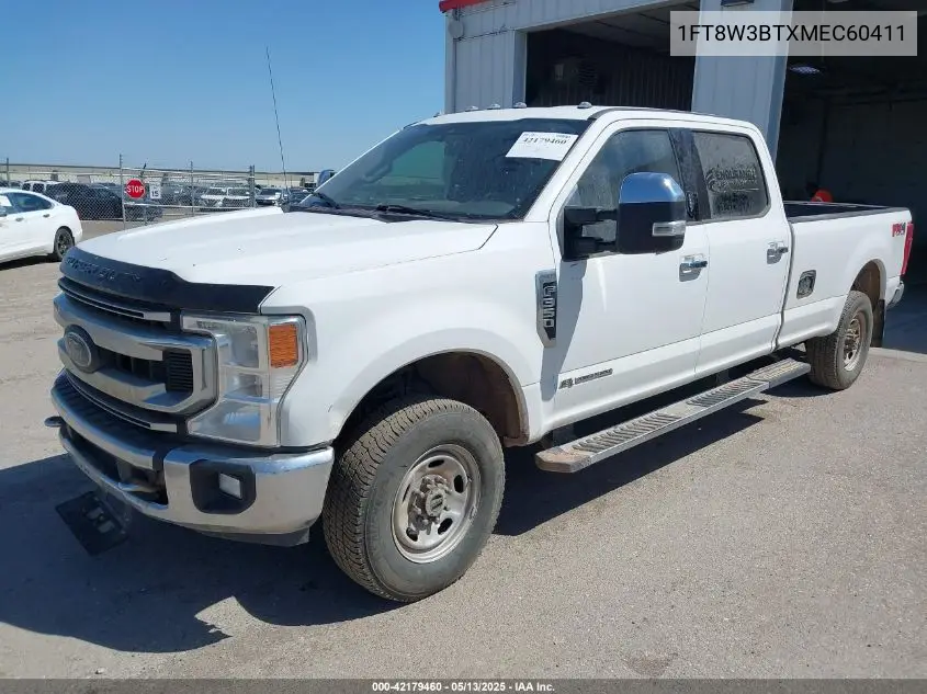 2021 Ford F-350 Xlt VIN: 1FT8W3BTXMEC60411 Lot: 42179460