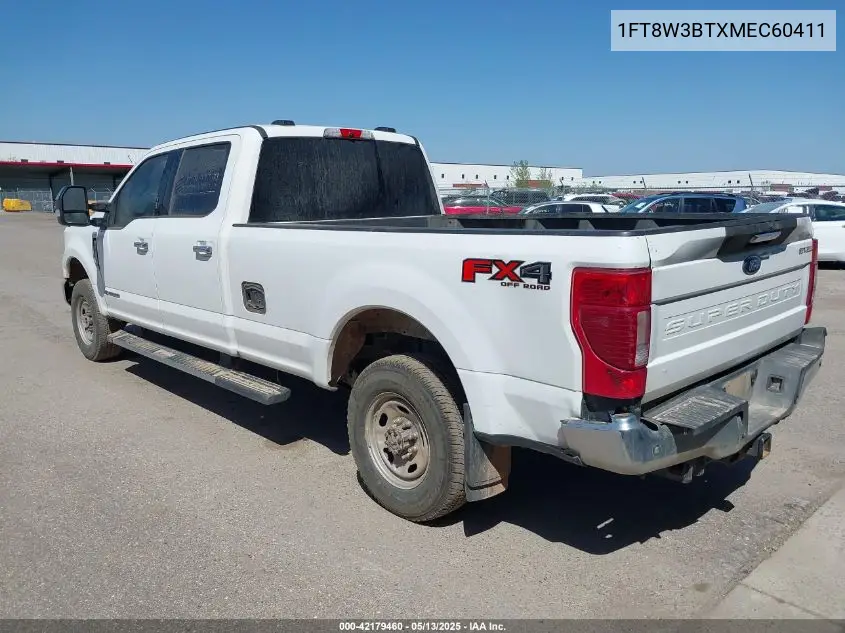 2021 Ford F-350 Xlt VIN: 1FT8W3BTXMEC60411 Lot: 42179460