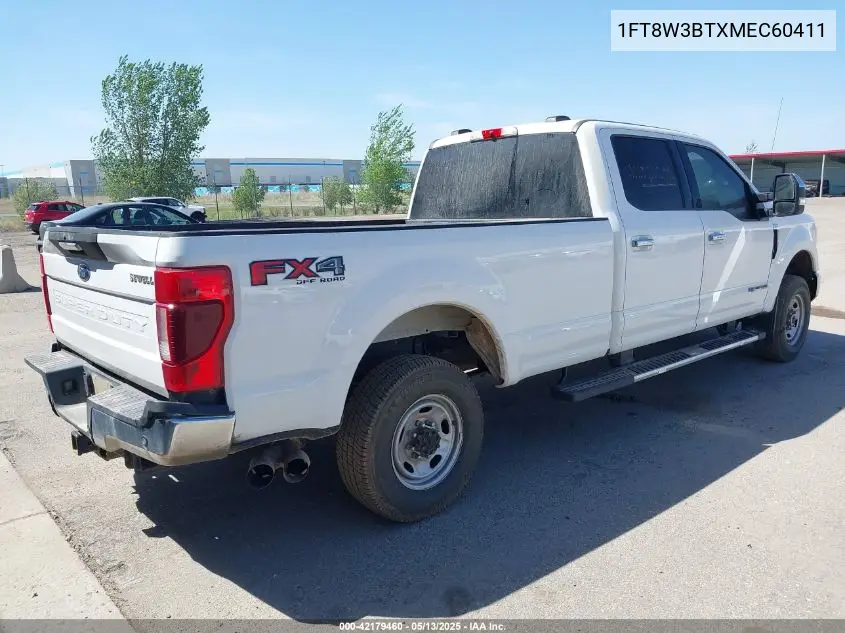 2021 Ford F-350 Xlt VIN: 1FT8W3BTXMEC60411 Lot: 42179460