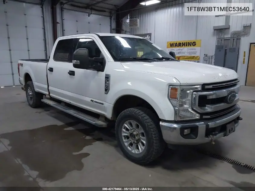 2021 Ford F-350 Xlt VIN: 1FT8W3BT1MEC53640 Lot: 42179464