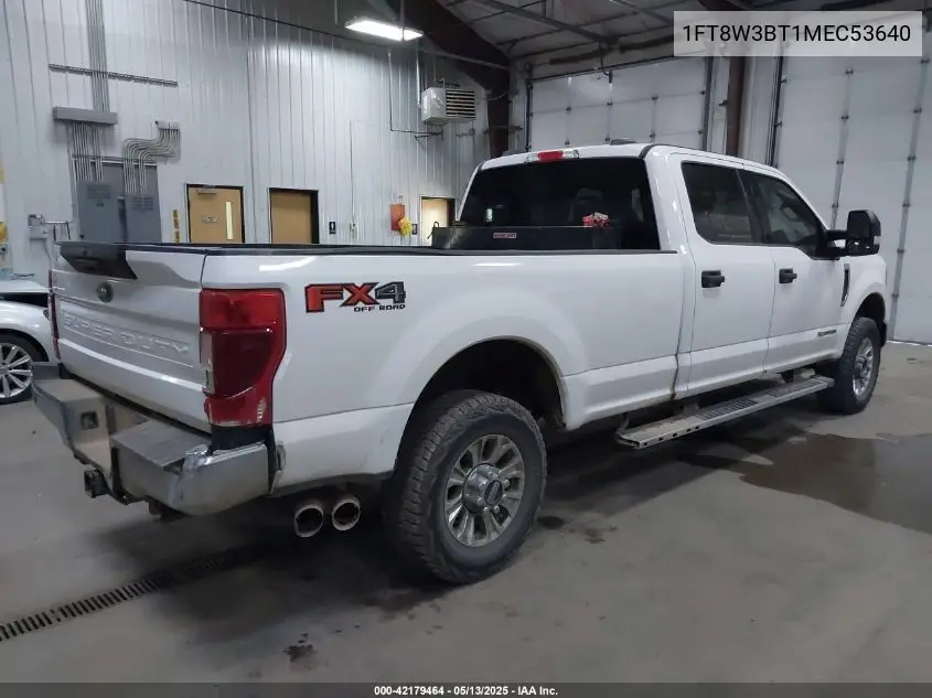 2021 Ford F-350 Xlt VIN: 1FT8W3BT1MEC53640 Lot: 42179464