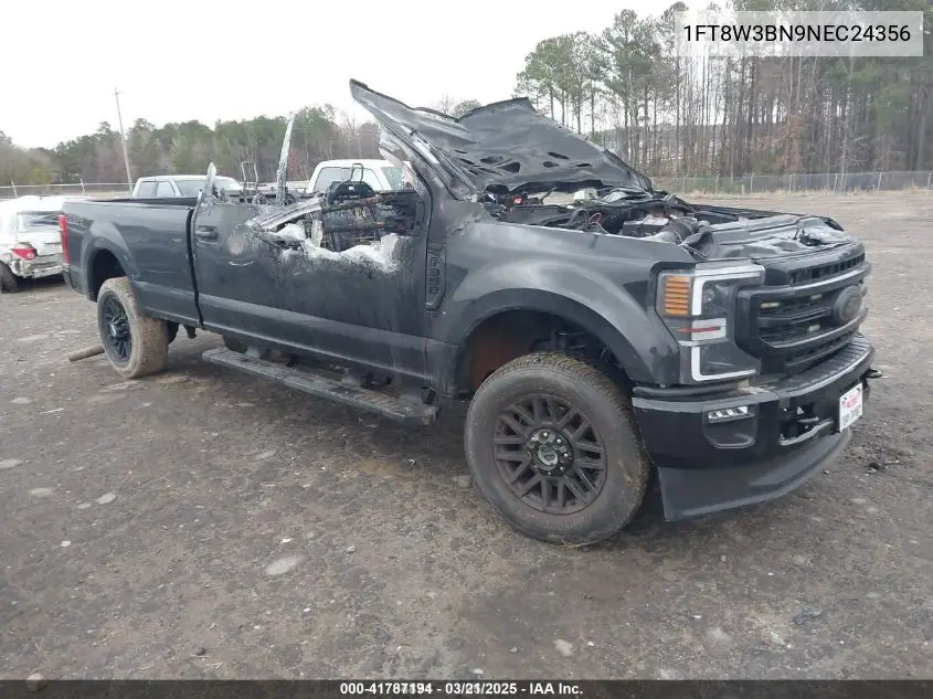 2022 Ford F-350 Lariat VIN: 1FT8W3BN9NEC24356 Lot: 41787194