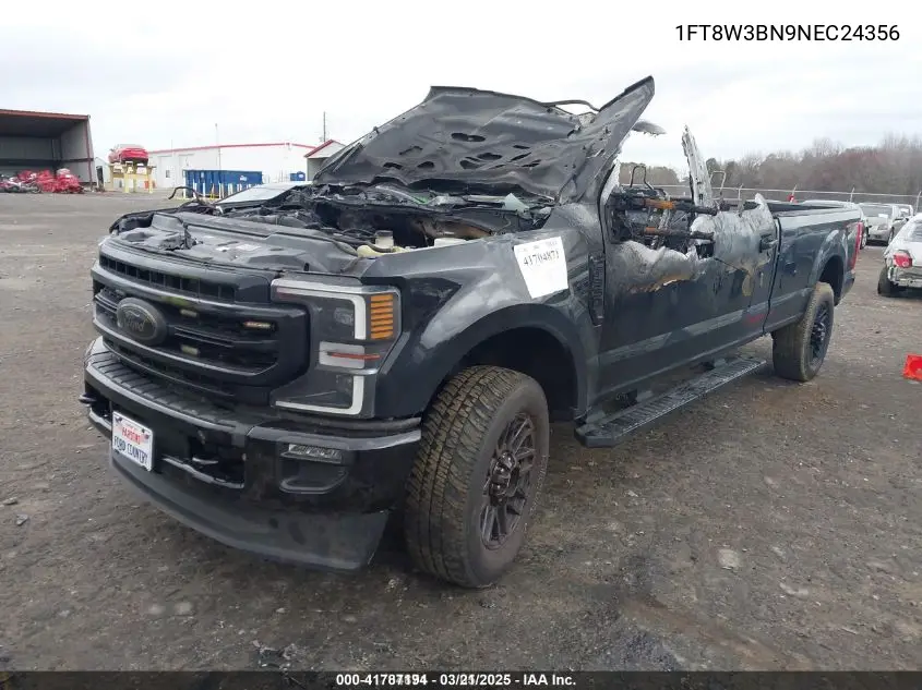 2022 Ford F-350 Lariat VIN: 1FT8W3BN9NEC24356 Lot: 41787194