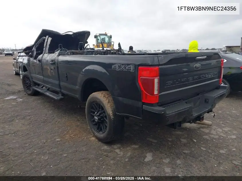 2022 Ford F-350 Lariat VIN: 1FT8W3BN9NEC24356 Lot: 41787194