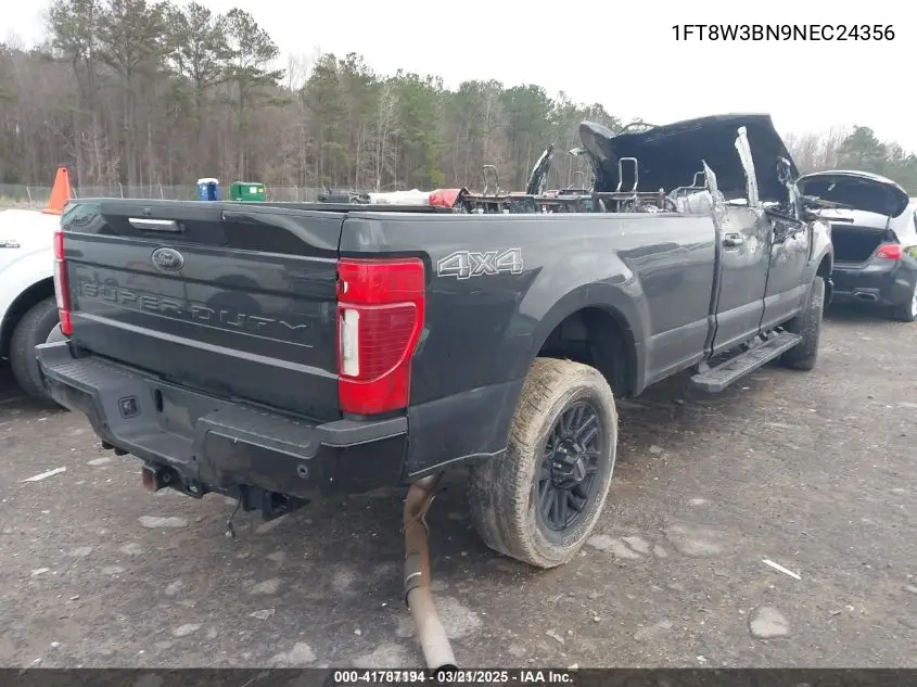 2022 Ford F-350 Lariat VIN: 1FT8W3BN9NEC24356 Lot: 41787194