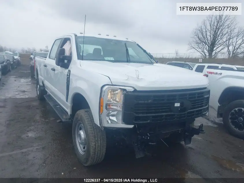 2023 Ford F350 VIN: 1FT8W3BA4PED77789 Lot: 12226337