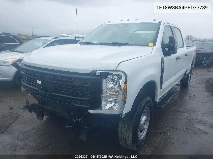2023 Ford F350 VIN: 1FT8W3BA4PED77789 Lot: 12226337