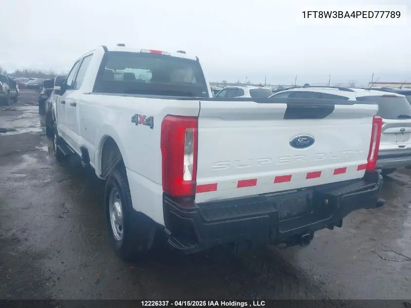2023 Ford F350 VIN: 1FT8W3BA4PED77789 Lot: 12226337
