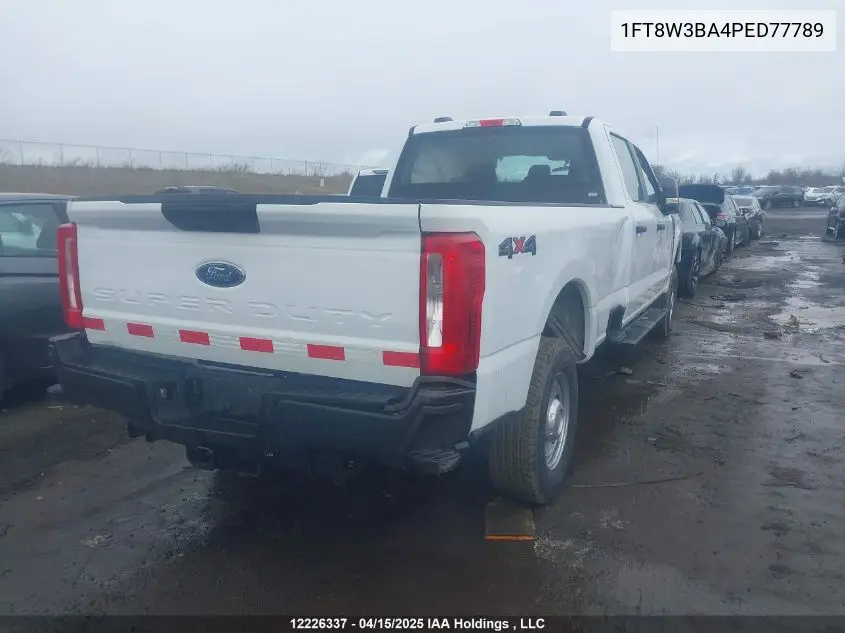 2023 Ford F350 VIN: 1FT8W3BA4PED77789 Lot: 12226337