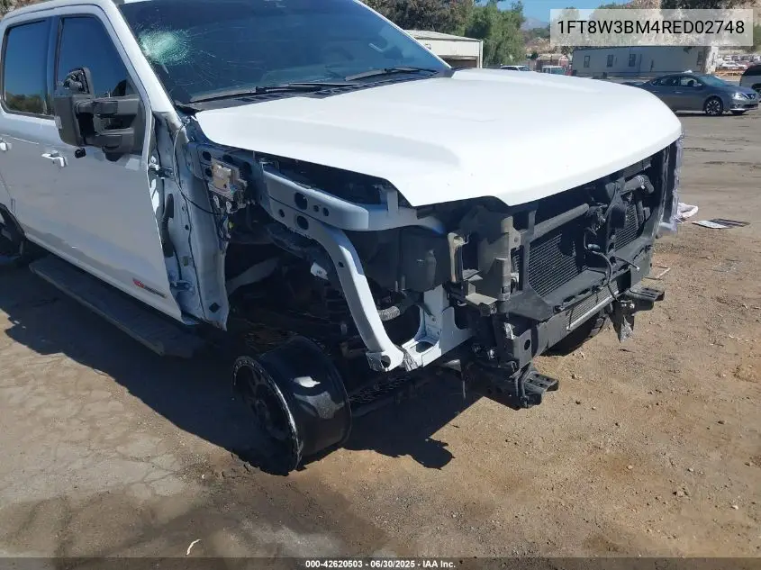 2024 Ford F-350 Lariat VIN: 1FT8W3BM4RED02748 Lot: 42620503