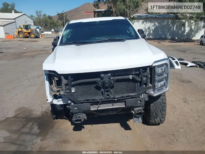 2024 Ford F-350 Lariat VIN: 1FT8W3BM4RED02748 Lot: 42620503