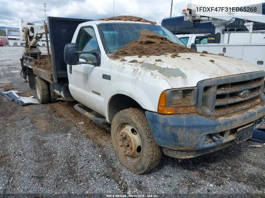 2001 Ford F-450 Chassis Xl/Xlt VIN: 1FDXF47F31ED65268 Lot: 41993248