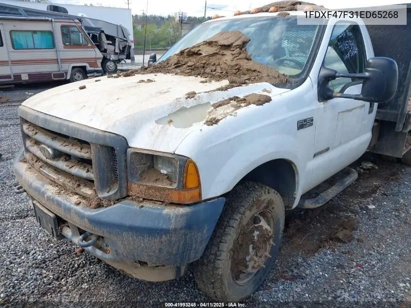 2001 Ford F-450 Chassis Xl/Xlt VIN: 1FDXF47F31ED65268 Lot: 41993248