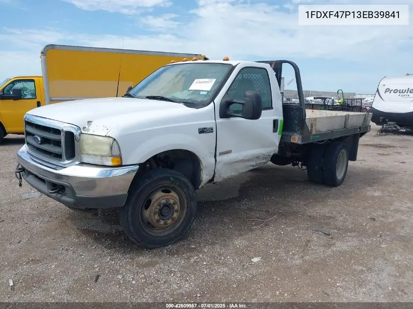 2003 Ford F-450 Xl/Xlt VIN: 1FDXF47P13EB39841 Lot: 42609957