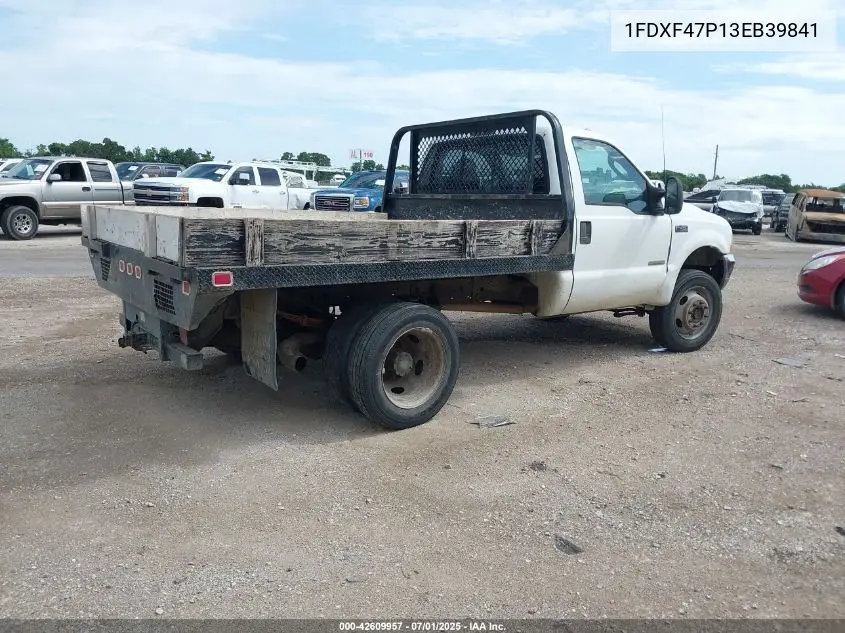 2003 Ford F-450 Xl/Xlt VIN: 1FDXF47P13EB39841 Lot: 42609957