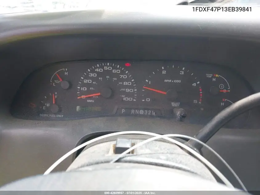 2003 Ford F-450 Xl/Xlt VIN: 1FDXF47P13EB39841 Lot: 42609957