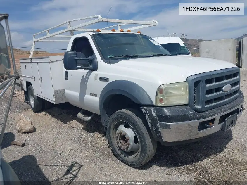 2006 Ford F-450 Chassis Xl/Xlt VIN: 1FDXF46P56EA71226 Lot: 42238124