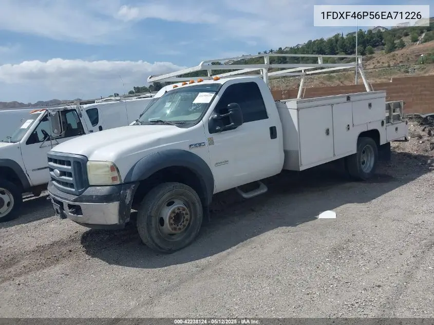 2006 Ford F-450 Chassis Xl/Xlt VIN: 1FDXF46P56EA71226 Lot: 42238124