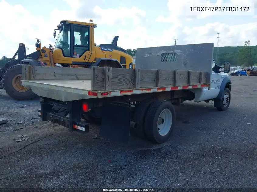2007 Ford F-450 Chassis Xl/Xlt VIN: 1FDXF47P37EB31472 Lot: 42641297
