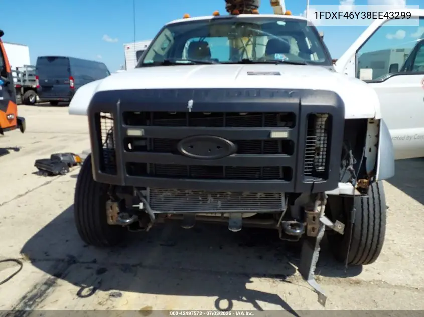 2008 Ford F-450 Chassis Xl/Xlt VIN: 1FDXF46Y38EE43299 Lot: 42497572