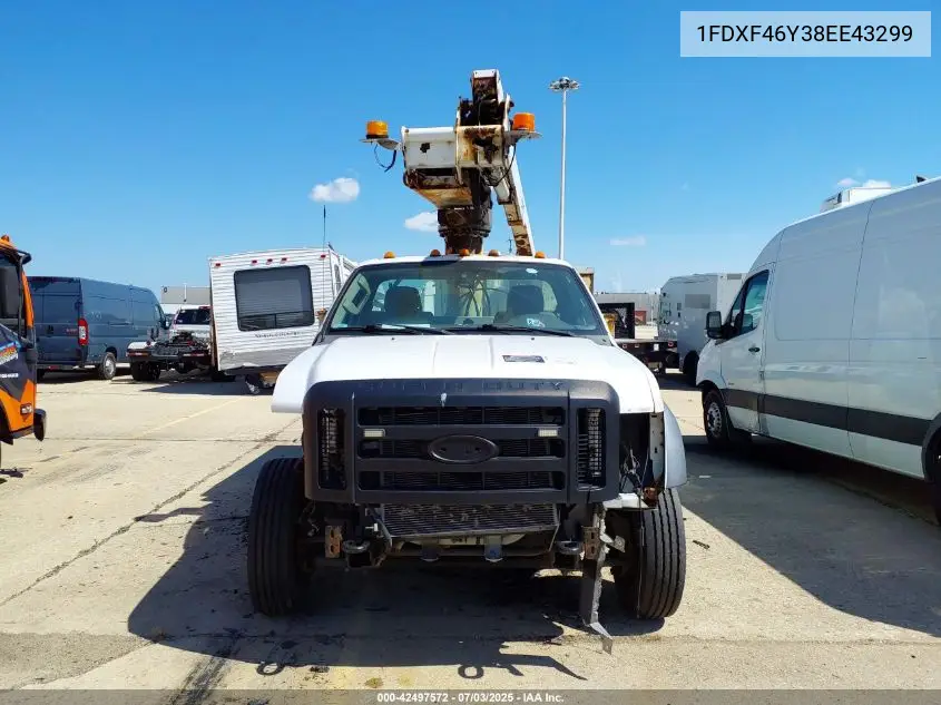 2008 Ford F-450 Chassis Xl/Xlt VIN: 1FDXF46Y38EE43299 Lot: 42497572