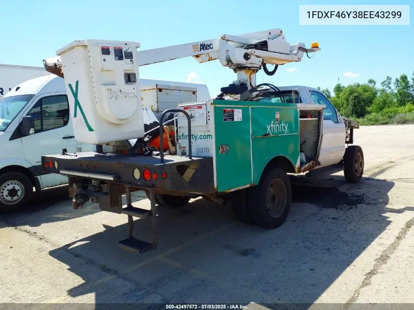 2008 Ford F-450 Chassis Xl/Xlt VIN: 1FDXF46Y38EE43299 Lot: 42497572