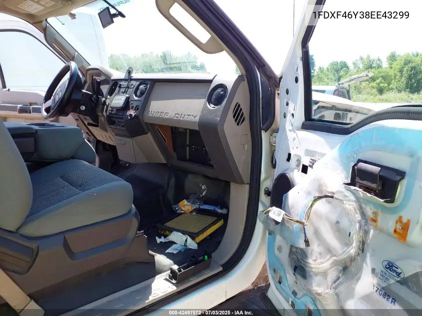 2008 Ford F-450 Chassis Xl/Xlt VIN: 1FDXF46Y38EE43299 Lot: 42497572