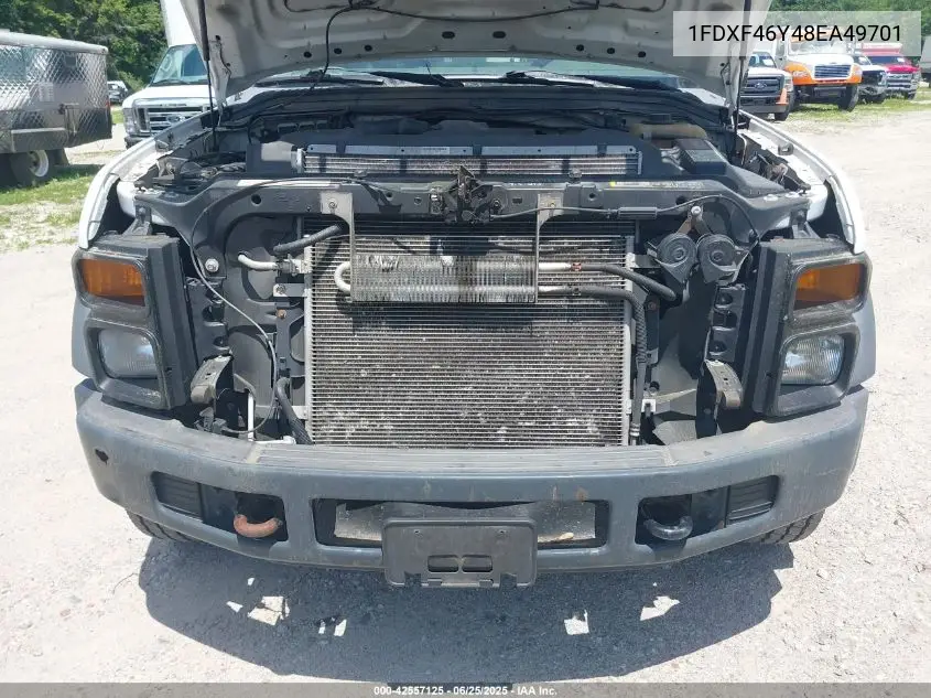2008 Ford F-450 Chassis Xl/Xlt VIN: 1FDXF46Y48EA49701 Lot: 42557125