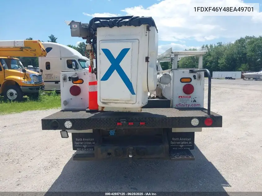 2008 Ford F-450 Chassis Xl/Xlt VIN: 1FDXF46Y48EA49701 Lot: 42557125